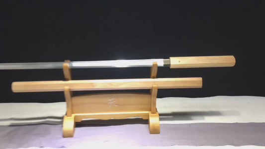 Eight-Edged Straight White Shirasaya